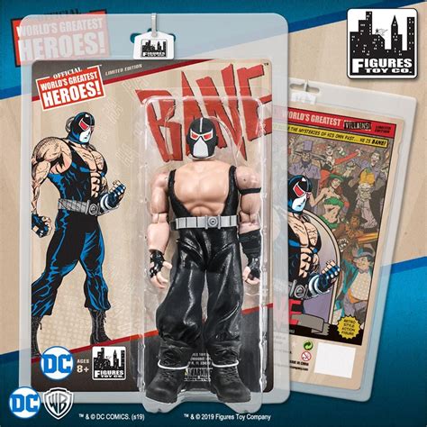 Dc Comics Retro 8 Inch Action Figure Series Bane Figures Toy Company