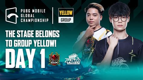 En Pmgc League Group Yellow Day Pubg Mobile Global