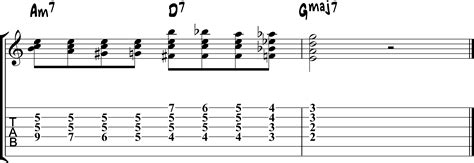 Jazz Guitar Chord Soloing Chromatic Ii V I Line Matt Warnock