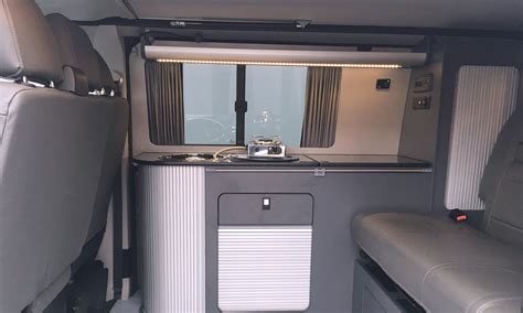 Vw T6 Campervan With 50 Shades Of Grey Chilli Jam Vans