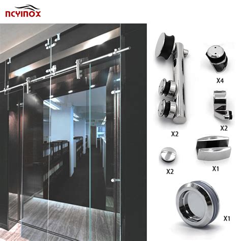 Hot Sell Stainless Steel Glass Sliding Door System Hardware Shower Door