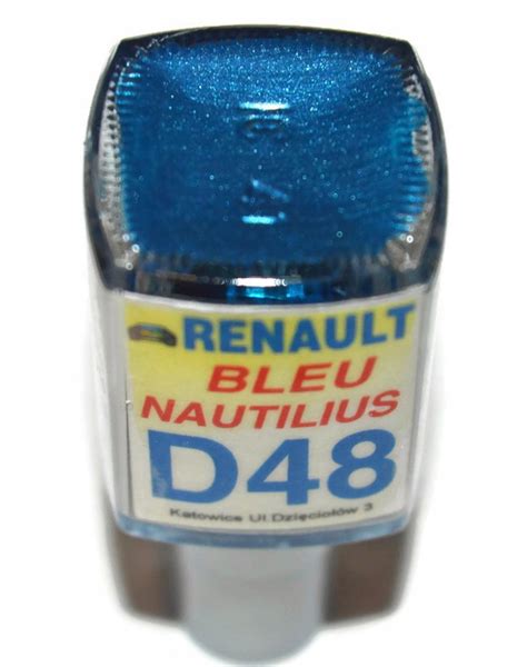 Renault D Bleu Nautilius Zaprawka Do Rys Ara Ml Za Z Z