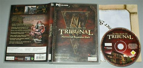 The Elder Scrolls Iii Tribunal Morrowind Expansion Pack With Map £4