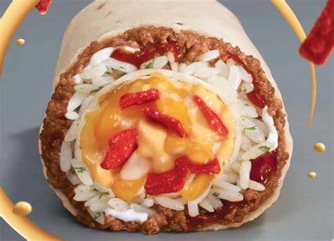 Taco Bell Inverted Quesarito Cheesy Core Burritos Thrillist