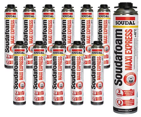 Soudal Maxi Express Piana Pianka Monta Owa Niskopr Na Pistolet Ml