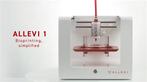 Allevi Bioprinting Simplified Youtube