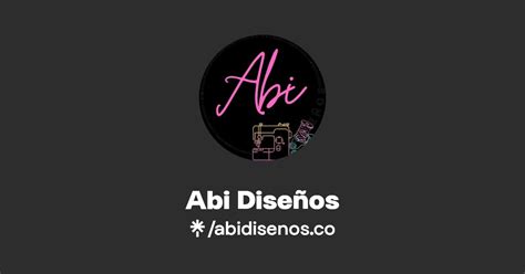 Abi Diseños Instagram Facebook Linktree