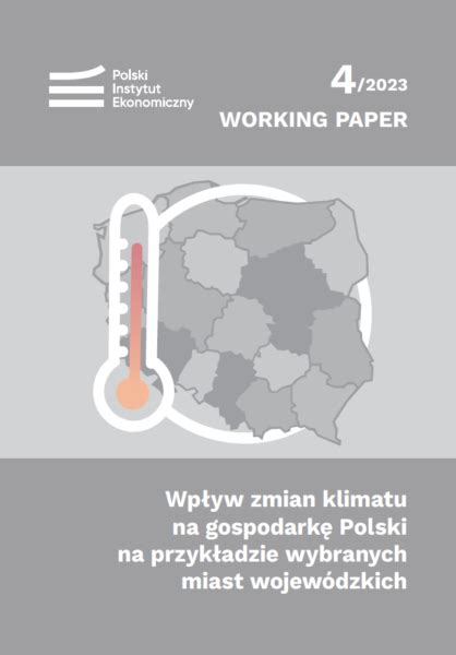 Wp Yw Zmian Klimatu Na Gospodark Polski Na Przyk Adzie Wybranych Miast