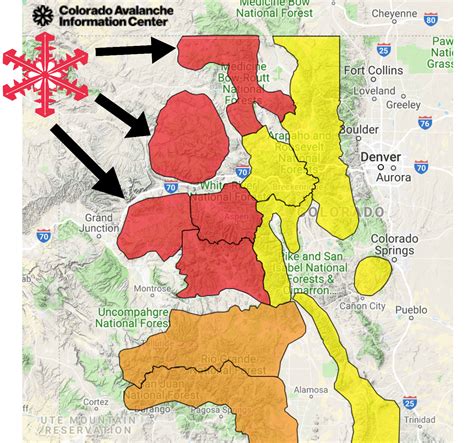 CAIC: Avalanche Warning Issued For The Steamboat, Grand Mesa, Aspen ...