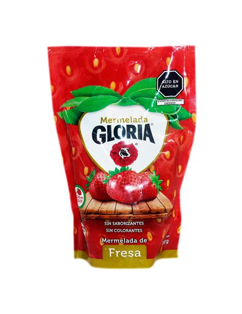 GLORIA MERMELADA SACHET X 800 GR FRESA