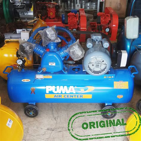 Jual Kompresor Udara Air Compressor Puma PK50160A 5HP 3 7kW 8BAR 220V