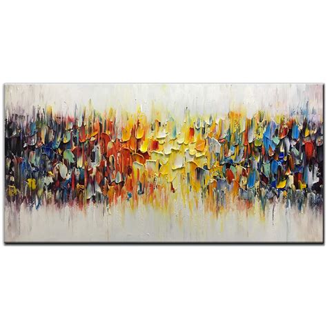 Buy Amei Art Paintings X Inch Textured Hand Painted On Canvas