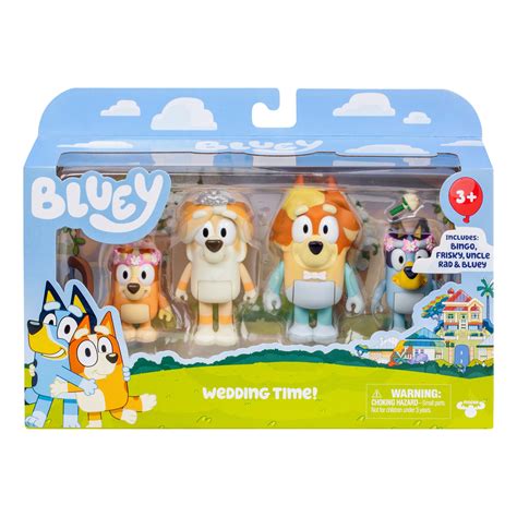 Bluey Wedding Time Figurines Bluey Official Website