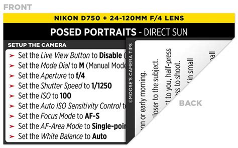 Sample Nikon D750 Cheat Sheet Nikon D5600 Nikon Camera Nikon