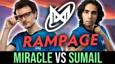 MIRACLE Vs SUMAIL Rampage FIRST TIME After Joining Nigma YouTube