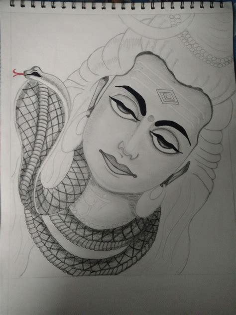 Update More Than Creative Lord Shiva Drawing Latest Seven Edu Vn