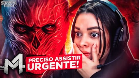 Reagindo Ao Vecna Stranger Things 001 M4rkim Youtube