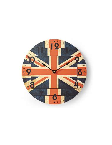 Horloge Murale Nedis Cm Union Jack Oxtek Tunisie