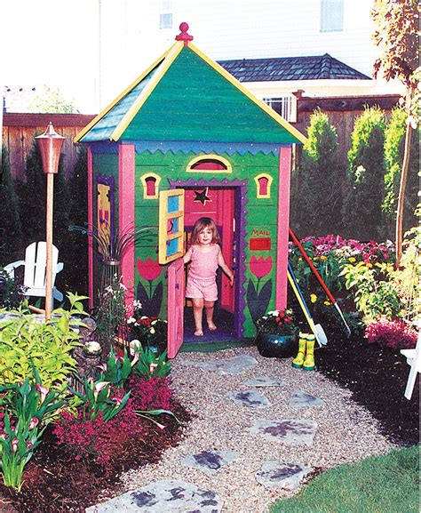 Garden Playhouse Plans — Barbara Butler Artist-Builder Inc. - Treehouse Building Supplies