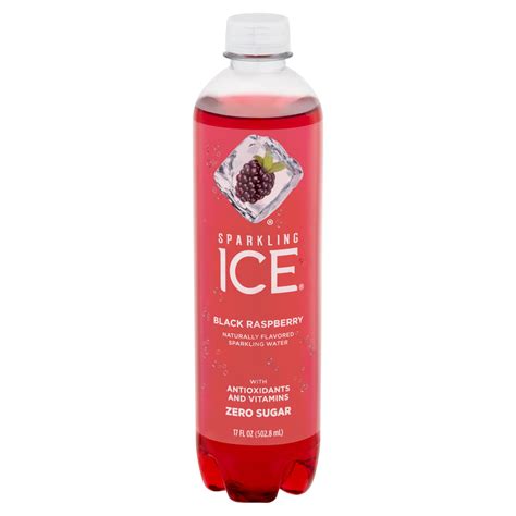 Sparkling Ice Black Raspberry Sparkling Water 17 Fl Oz Walmart