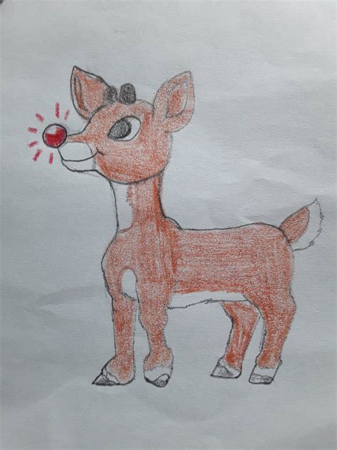 Rudolph The Red Nosed Reindeer By Qman256 On Deviantart