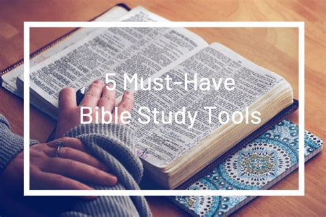 5 Must-Have Bible Study Tools - Learning Mama