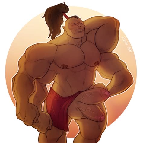 Rule 34 2 Penises 4 Arms Absurd Res Balls Biceps Diphallia Diphallism Genitals Goro Hi Res