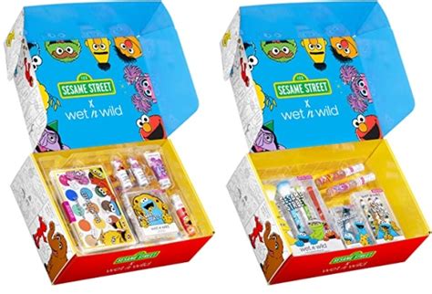 Wet N Wild Sesame Street PR Box Sesame Street Collection Jungle Deals