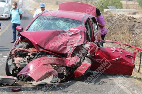 Cinco Heridos Uno De Ellos Grave Saldo De Choque Vehicular En P Njamo