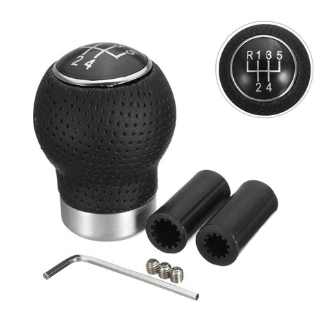 New Speed Universal Aluminum Manual Car Gear Shift Knob Shifter Lever