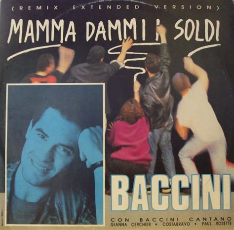 Mamma Dammi I Soldi Remix Extended Version Discogs