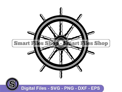 Ships Wheel Svg Captains Wheel Svg Nautical Svg Ships Wheel Dxf Ships Wheel Png Ships Wheel