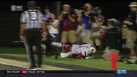 2014 USC At Vanderbilt Damiere Byrd 29 Yd Touchdown Reception YouTube