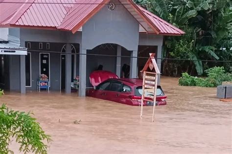 6 Kecamatan Di Luwu Diterjang Banjir Terparah Di Latimojong Dan Suli