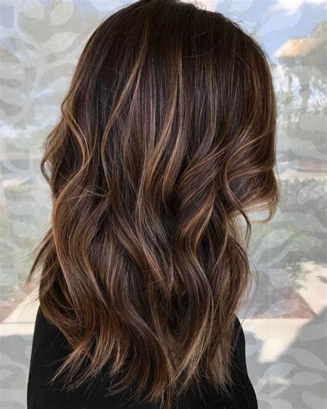 Looks With Caramel Highlights On Brown Hair For Brunette Hair