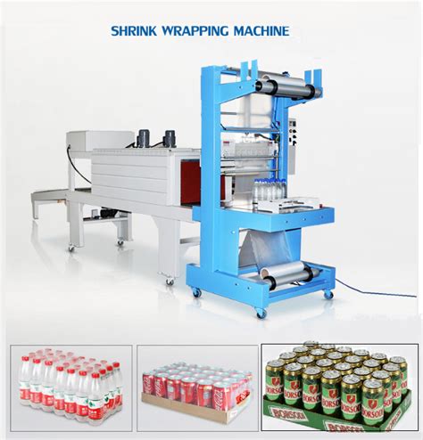 Automatic Sleeve Bottle Shrink Wrapping Machine For Bottles Boxes