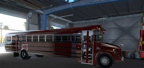 School Bus - ATS Mods | American Truck Simulator School Bus Mods