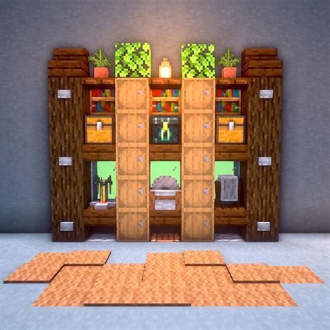 Executivetree Minecraftbuilds в Instagram Minecraft Dark Oak Shelves