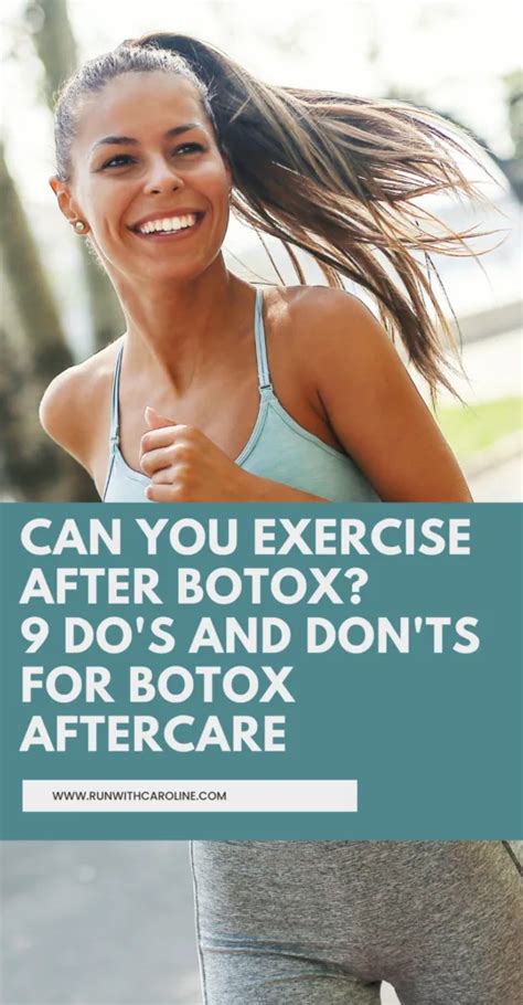 Can You Exercise After Botox 9 Do’s And Don’ts For Botox Aftercare Bút Chì Xanh