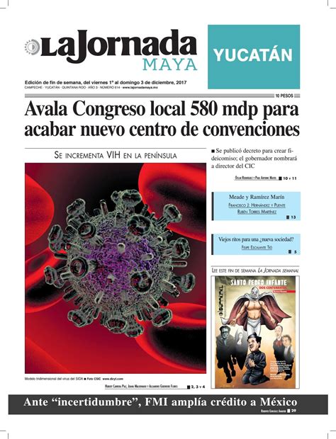 La Jornada Maya · Viernes 1º De Diciembre De 2017 By La Jornada Maya