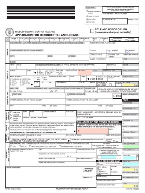 Form 108 Missouri Fill Out And Sign Online Dochub