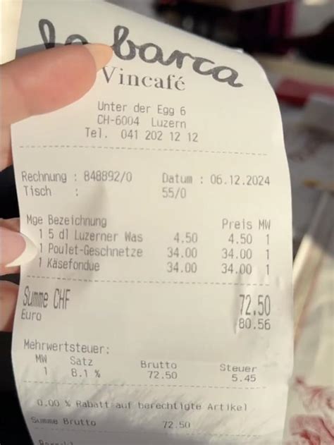 El Cobro De Un Restaurante A Una Espa Ola Que Vive En Suiza Ser A