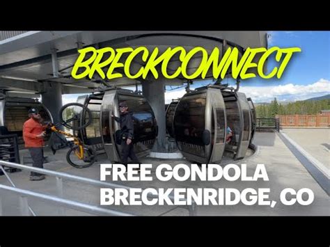 Breckconnect Ride The Free Gondola Breckenridge Colorado Virtual