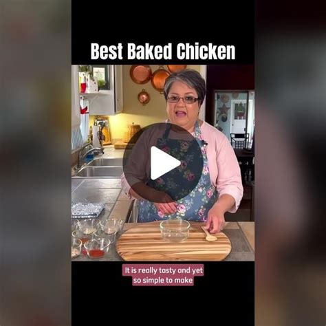 TikTok · Rachel Recipe | Baked chicken, Chicken recipes video, Recipes