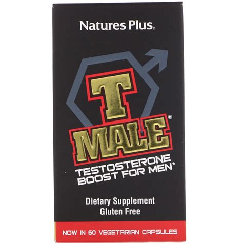 Nature S Plus T Male Testosterone Boost For Men 60 Vegetarian Capsules By Iherb