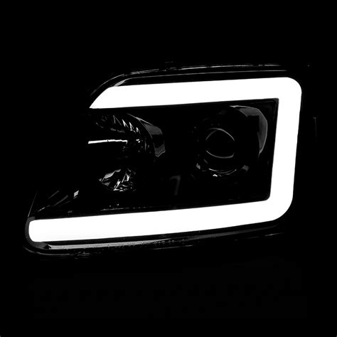 Buy Spec D Tuning Led Light Bar Jet Black Housing Clear Lens Projector