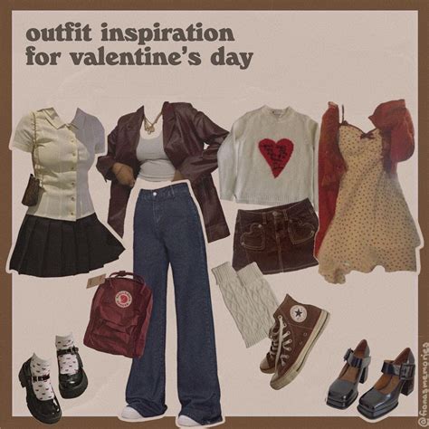 Valentines Day Outfits Aesthetic Moodboard Valentines Outfits Cute