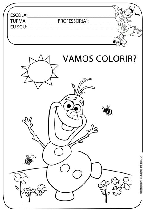 Desenhos Para Colorir Para Educação Infantil BRAINCP