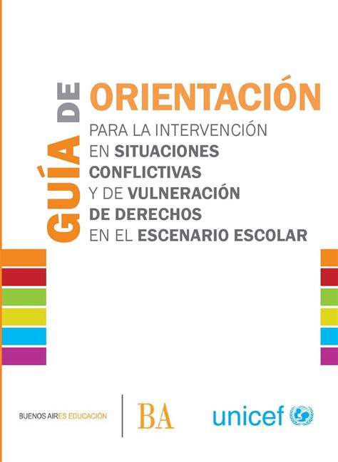 Guía De Orientación Web Buenos Aires Educación Unicef By Siproid Observatorio Sistema De