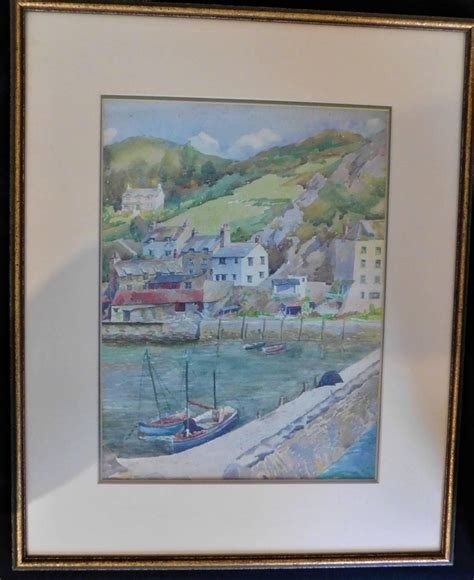 Canadian Gordon Eastcott Payne Watercolor Painting For Sale At 1stdibs